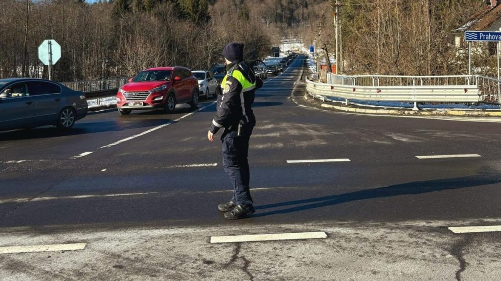 Aglomeratie pe Valea Prahovei trafic bara la bara