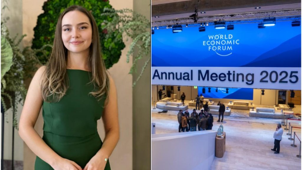 Cum a ajuns o tanara din Mangalia la Forumul Economic de la Davos