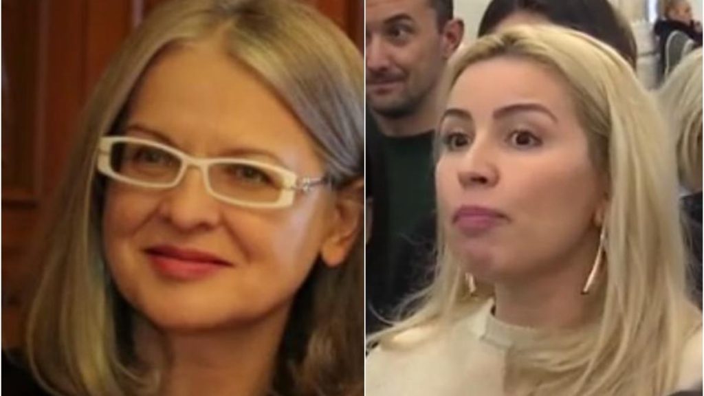 Fosta sotie a lui Dumitru Buzatu si un fost secretar de stat PSD printre protestatari in Senat