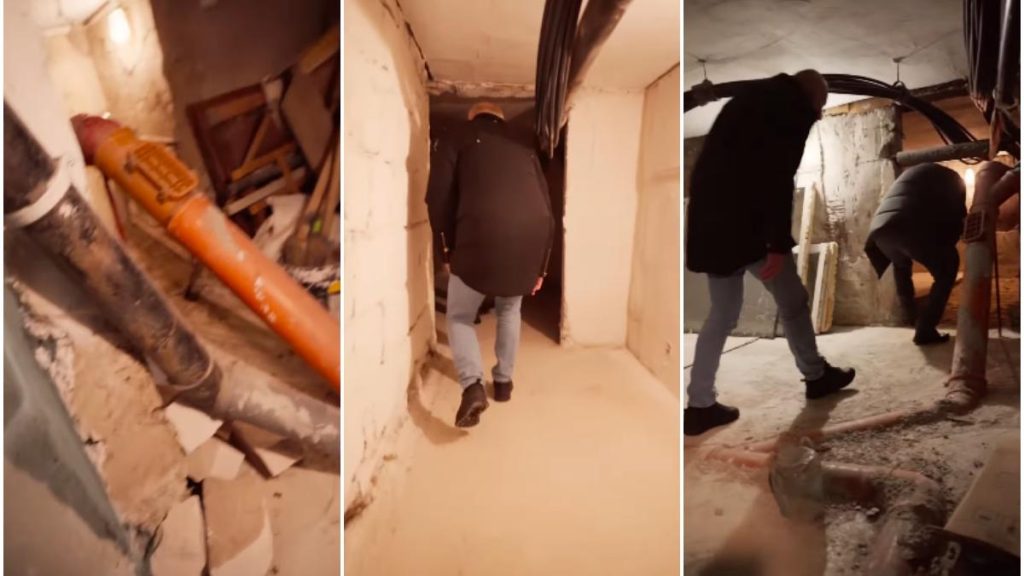 Locatarii unui bloc din Baia Mare si au amenajat un buncar si l au chemat pe primar