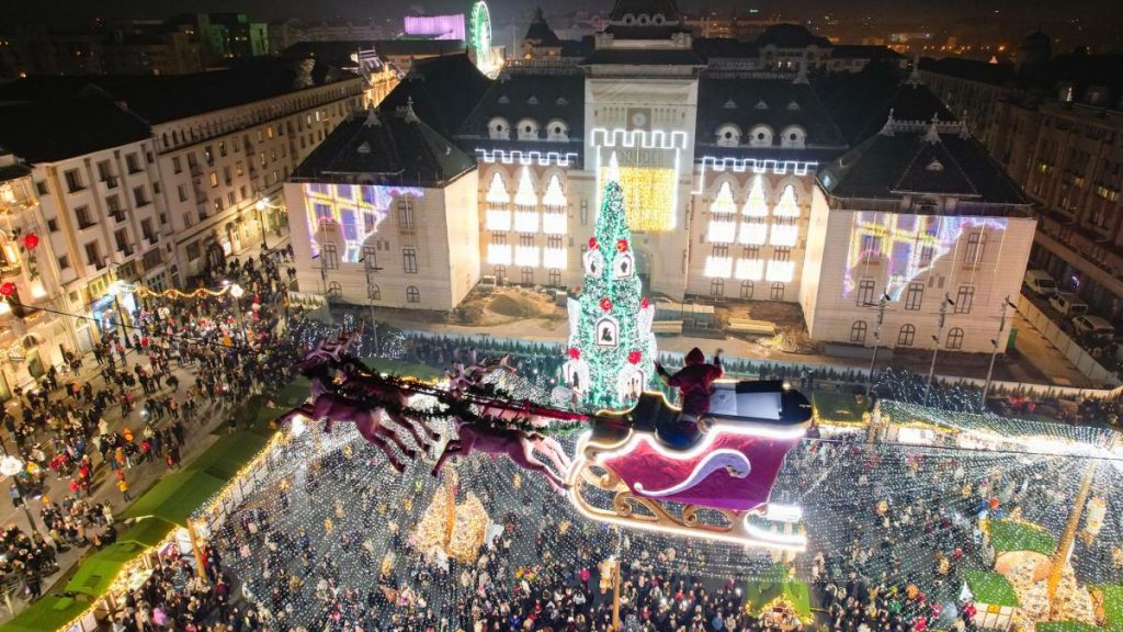 Targul de Craciun din Craiova vizitat de 2 milioane