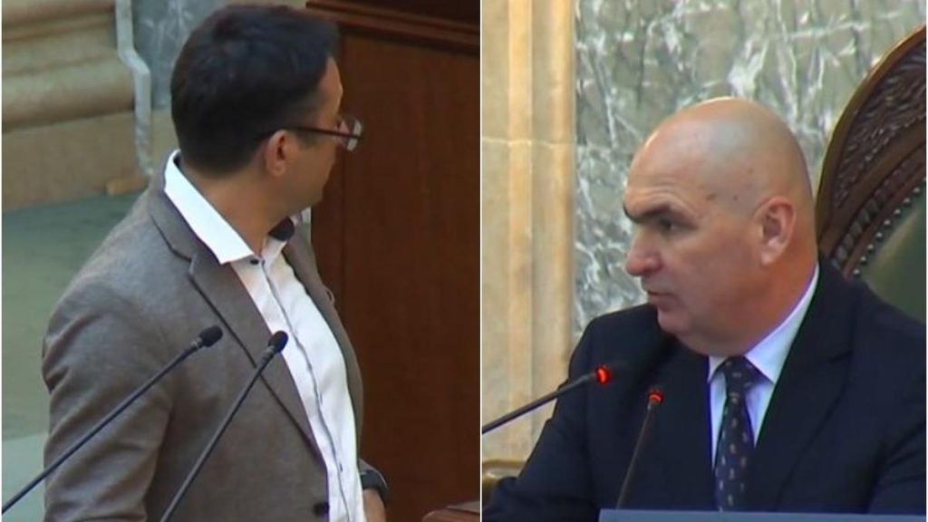 Un senator USR a cerut chemarea lui Iohannis in Parlament dar Bolojan i a taiat microfonul