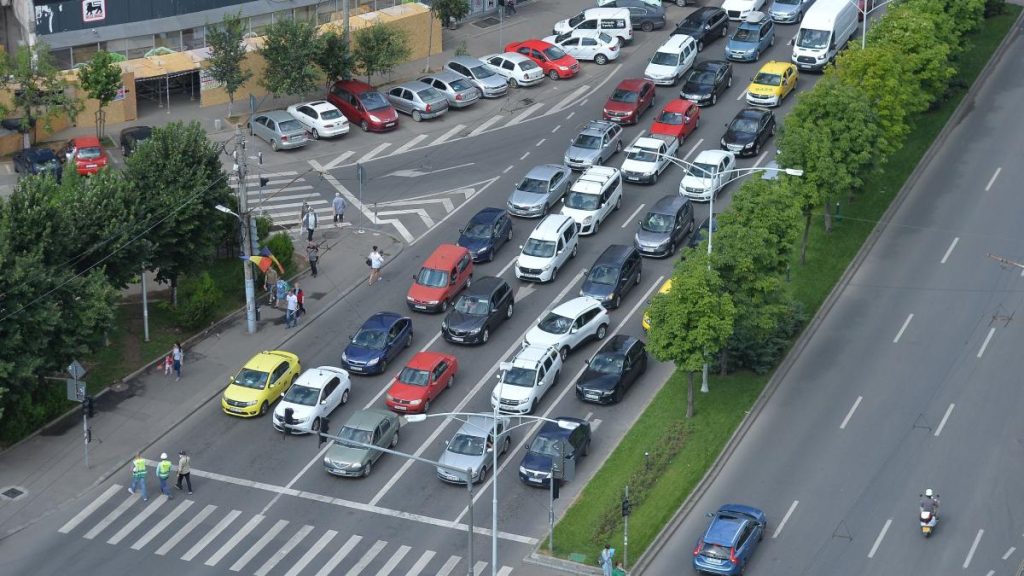 Trafic restrictionat in Bucuresti din cauza lucrarilor