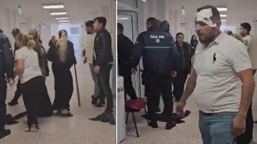 Bataie cu bate la Spitalul Judetean Targu Jiu Mascatii si politistii chemati de urgenta