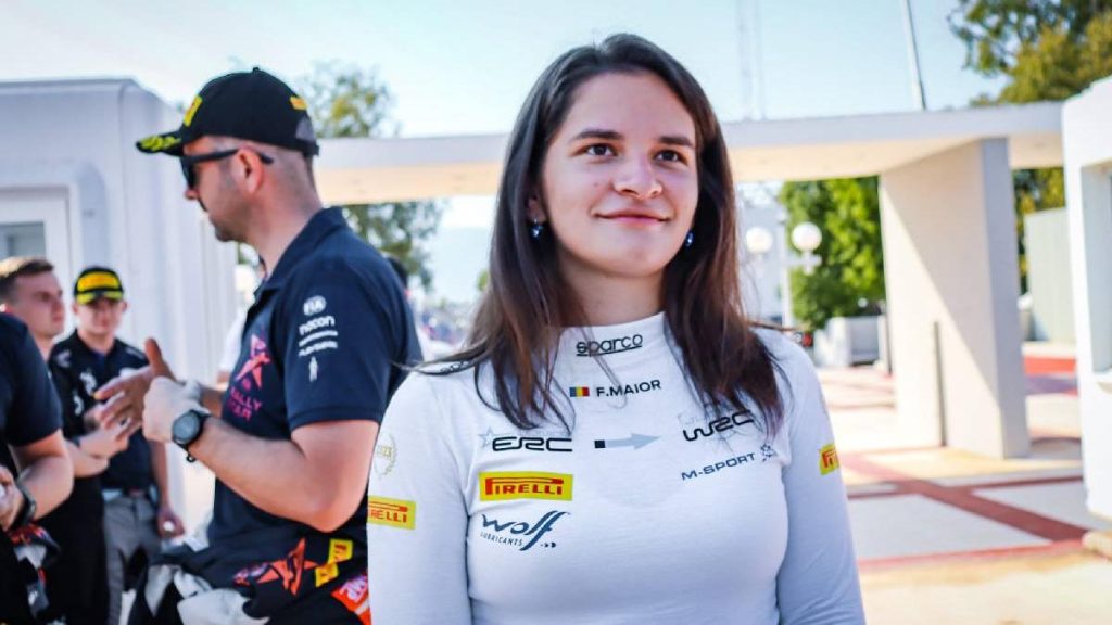 Francesca Maior cel mai tinar copilot de raliuri Am strans bani pentru a deveni campioni europeni