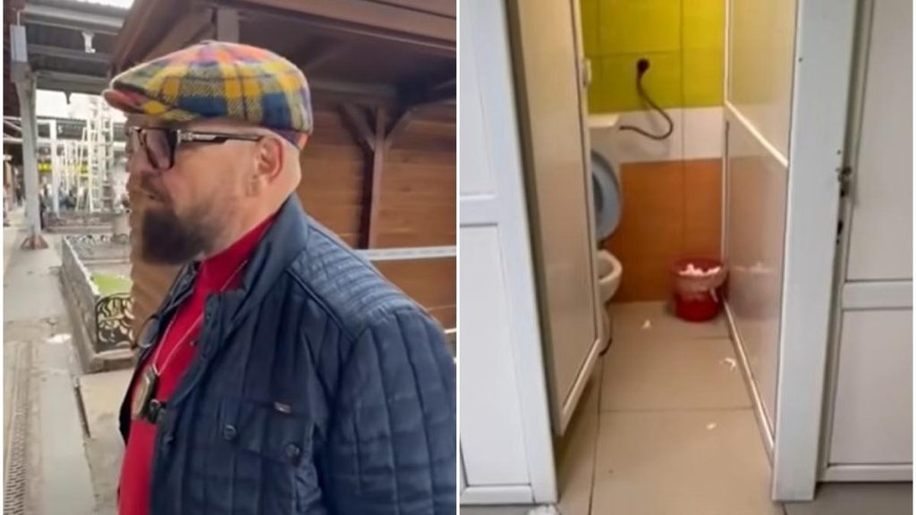 Piedone a ajuns in Gara de Nord Bucuresti ANPC a sigilat toaletele