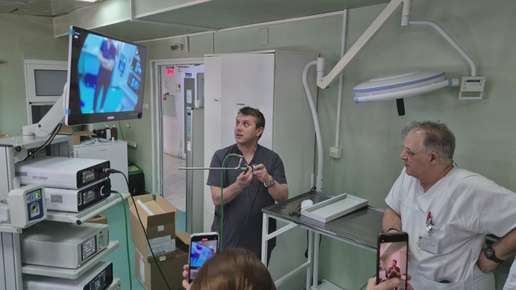 Echipamente noi la Spitalul din Galati Recuperare rapida