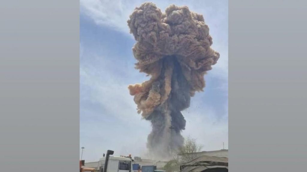 Explozie masiva la cea mai mare baza navala din Iran