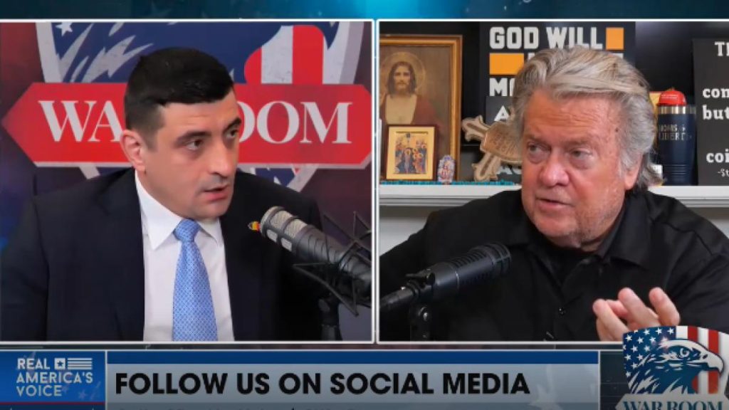 Interviu socant al lui George Simion cu Steve Bannon