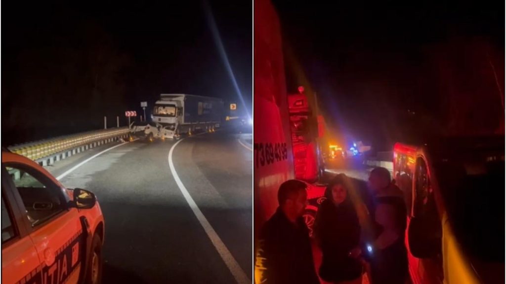 O mama si fiica de 13 ani au furat masina s au izbit de TIR femeia a murit