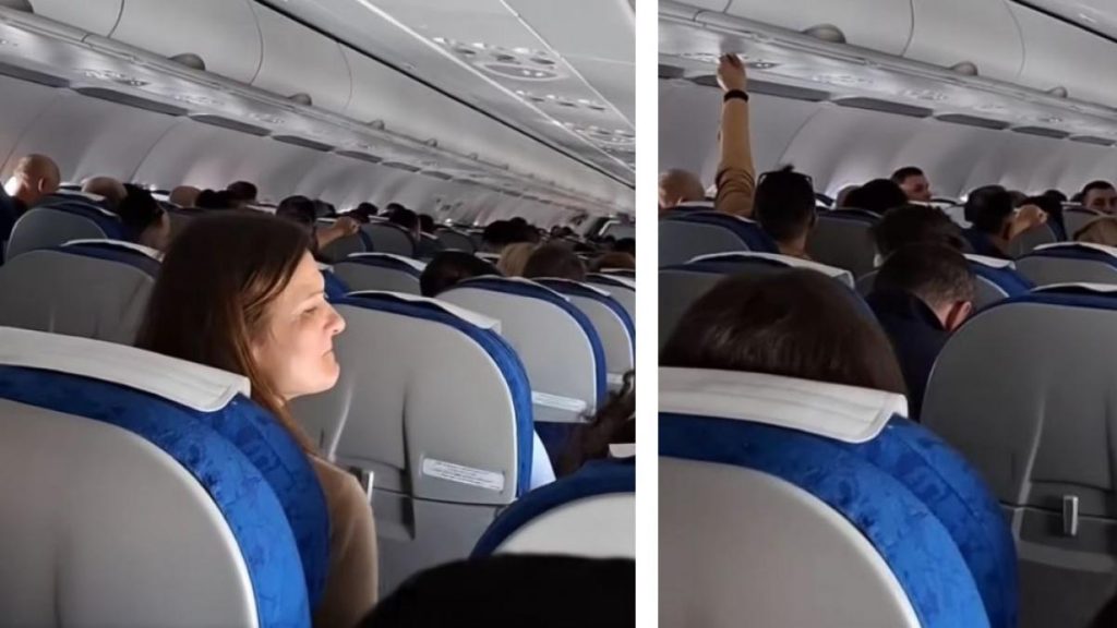 Panica intr un avion romanesc 30 de minute de turbulente