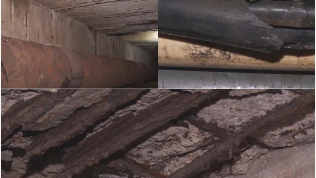 Planseul Unirii risca sa cada peste pasajul de metrou Primaria Sector 4 acuza Municipalitatea de blocarea lucrarilor
