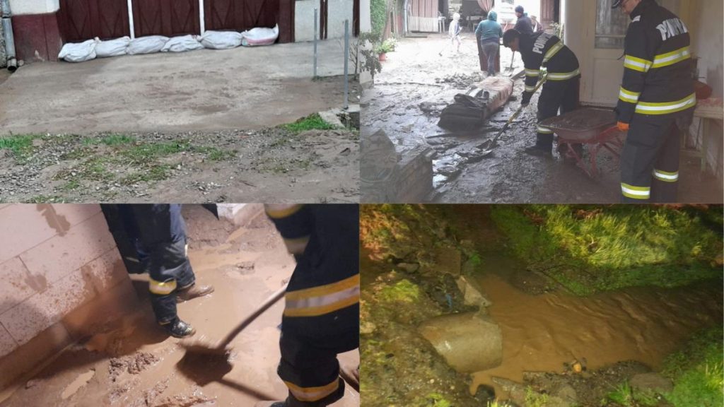 Ploile provoaca inundatii grave distrugand case si culturi