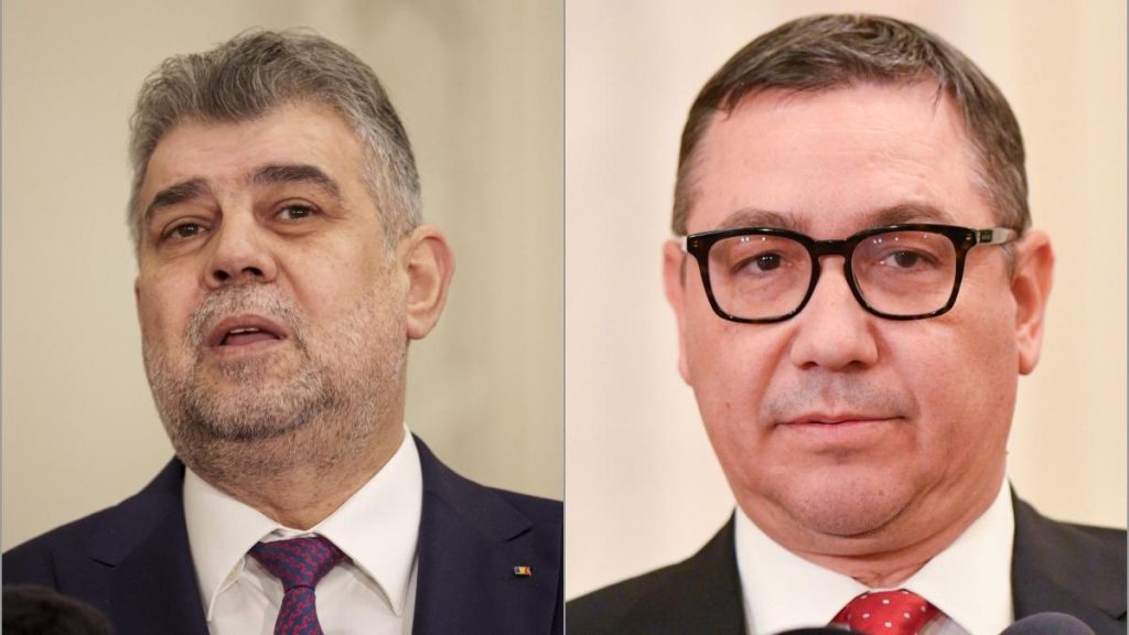Ponta il ameninta pe Ciolacu Sa se retraga din functie sau il demit cand voi fi presedinte