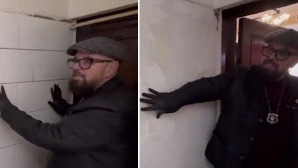 Zidul se prabuseste langa Piedone la control