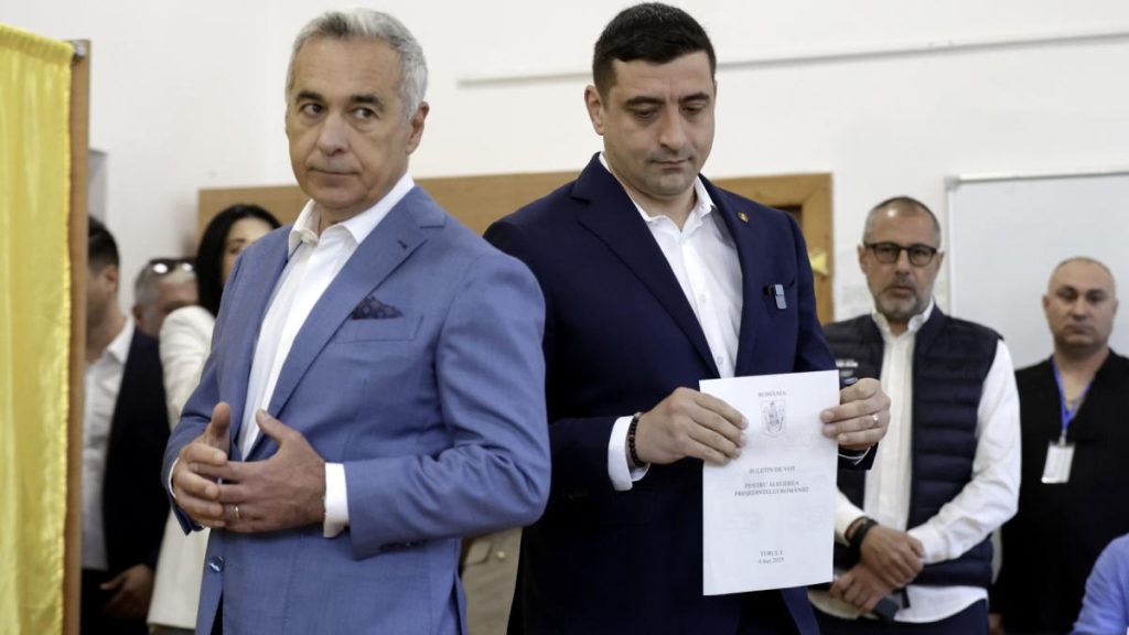 Calin Georgescu nu pronunta numele lui George Simion