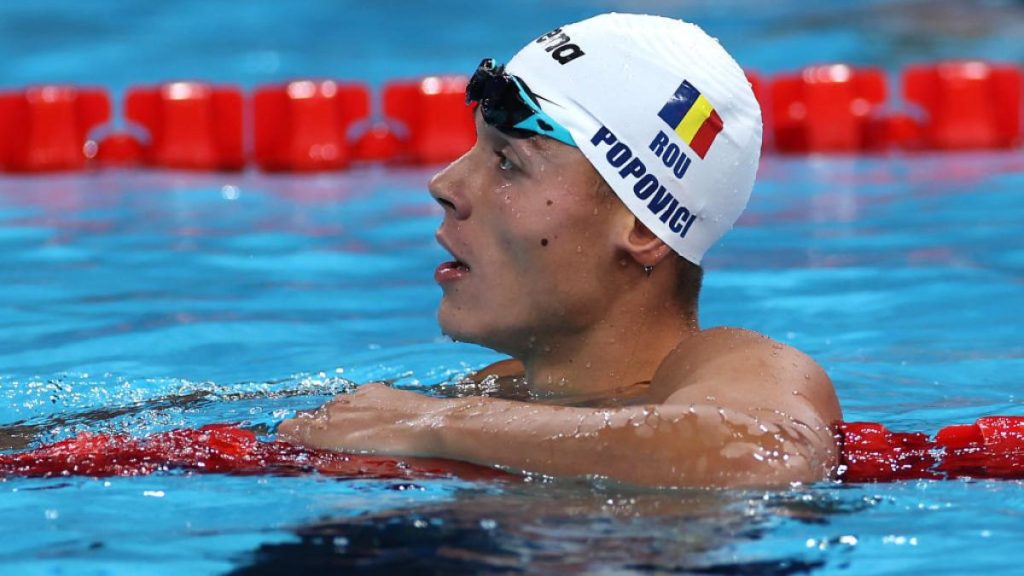 David Popovici mesaj dupa recordul european la 100 m liber