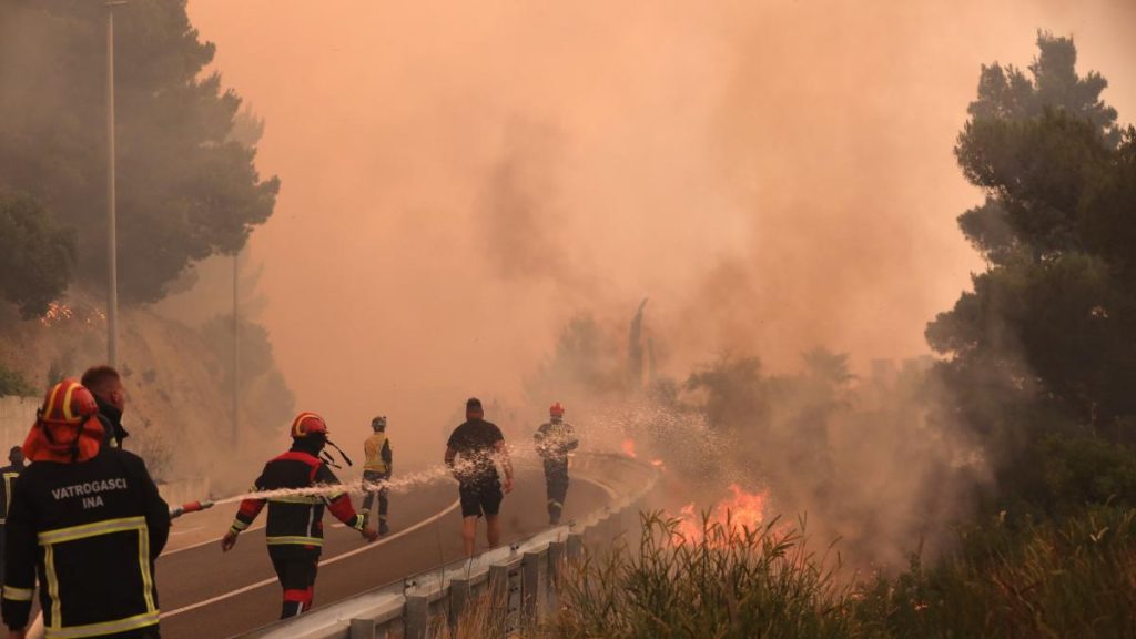 Europa se confrunta cu caldura extrema si incendii