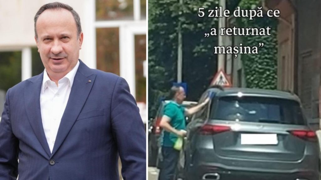 Imagini cu Adrian Catiu plecand in vacanta cu masina