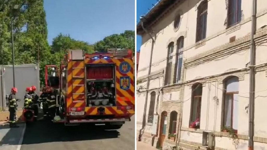 Incendiu la Sectia de Psihiatrie din Cluj Napoca