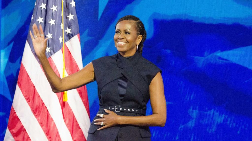 Michelle Obama vine pentru prima data in Romania