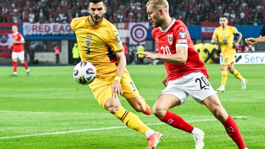 Romania invinsa de Austria in preliminariile CM 2026