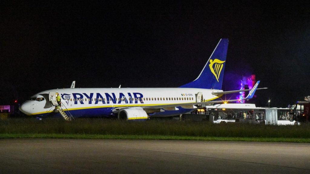 panic pe un avion ryanair nou pasageri rnii