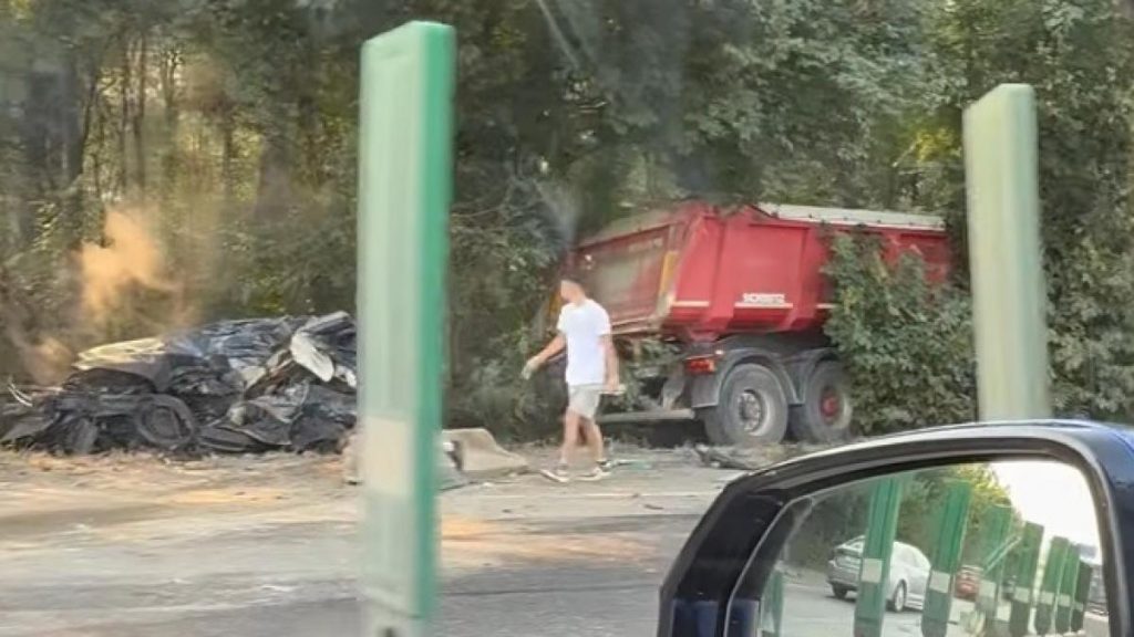 Accident grav pe Centura Bucuresti un mort un ranit