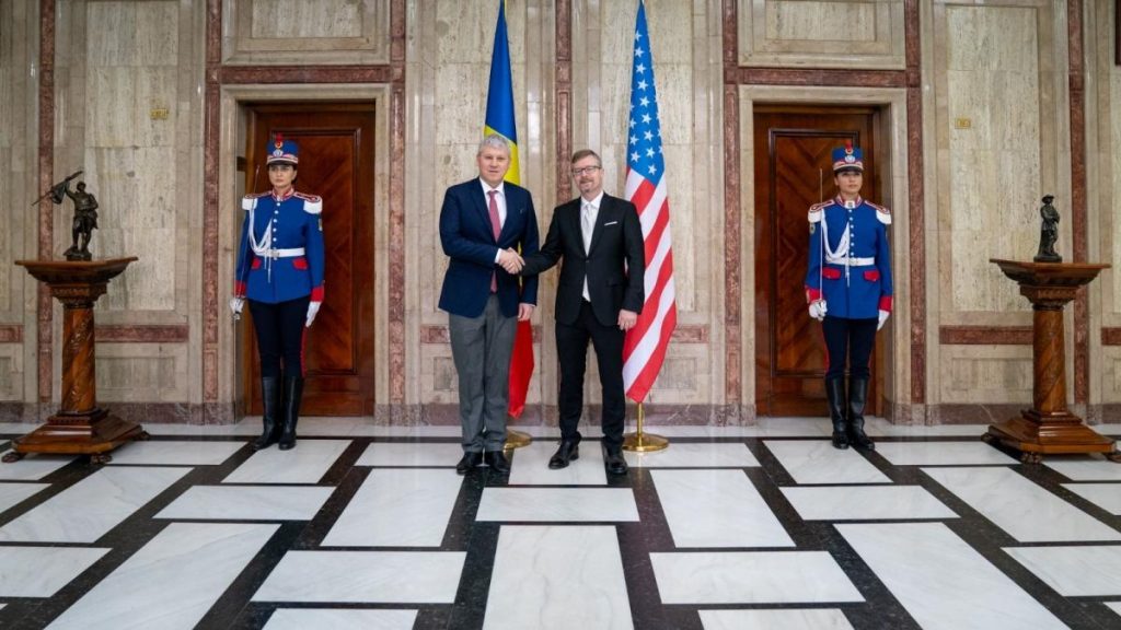 Catalin Predoiu discutie cu insarcinatul SUA SUA partener strategic al Romaniei