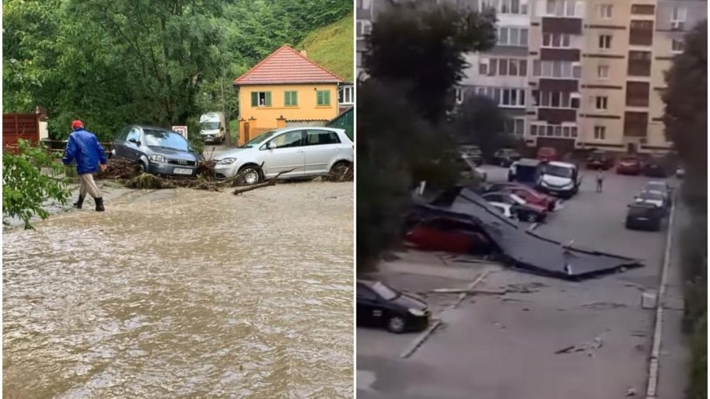 Furtunile au provocat dezastru in mai multe zone
