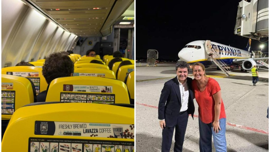 Imagini surprinzatoare cu Presedintele Nicusor Dan in avion low cost Reactia pasagerei care l a fotografiat