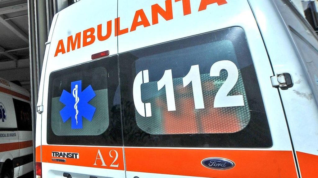 Ambulanta in misiune accident in Timisora cu raniti
