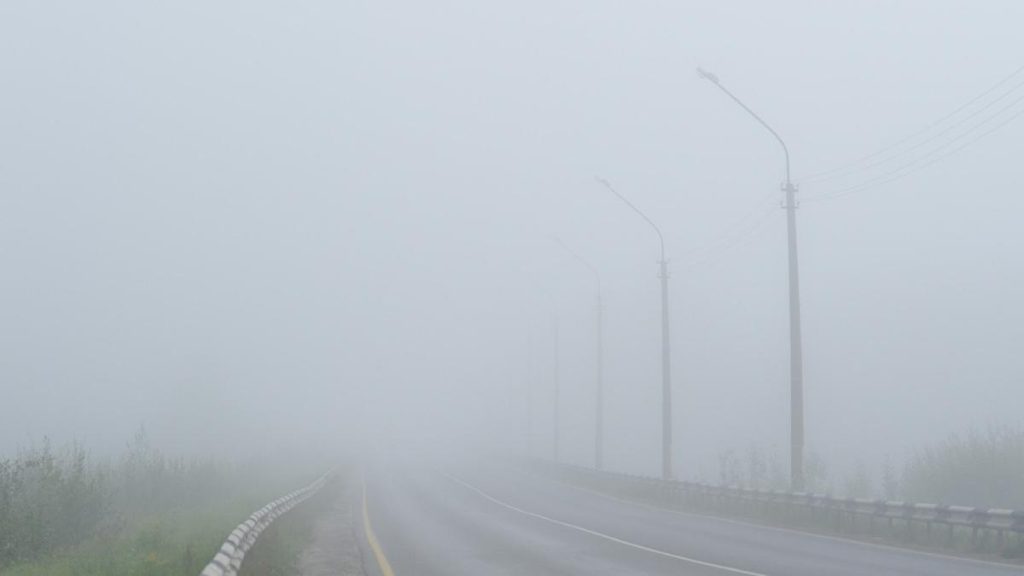 Avertisment pentru soferi Ceata pe Autostrada Soarelui
