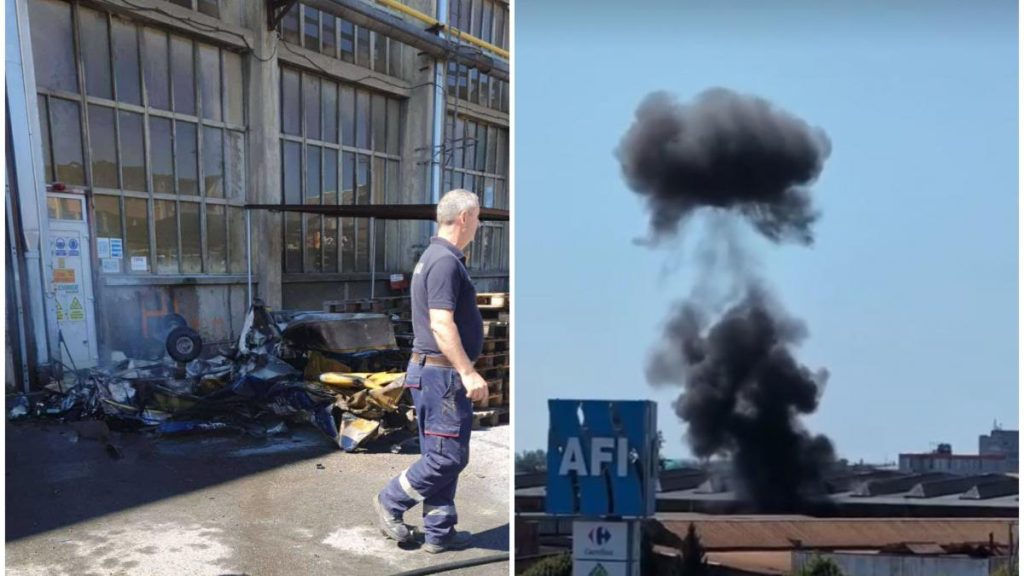 Avion de mici dimensiuni prabusit in Arad Doi morti