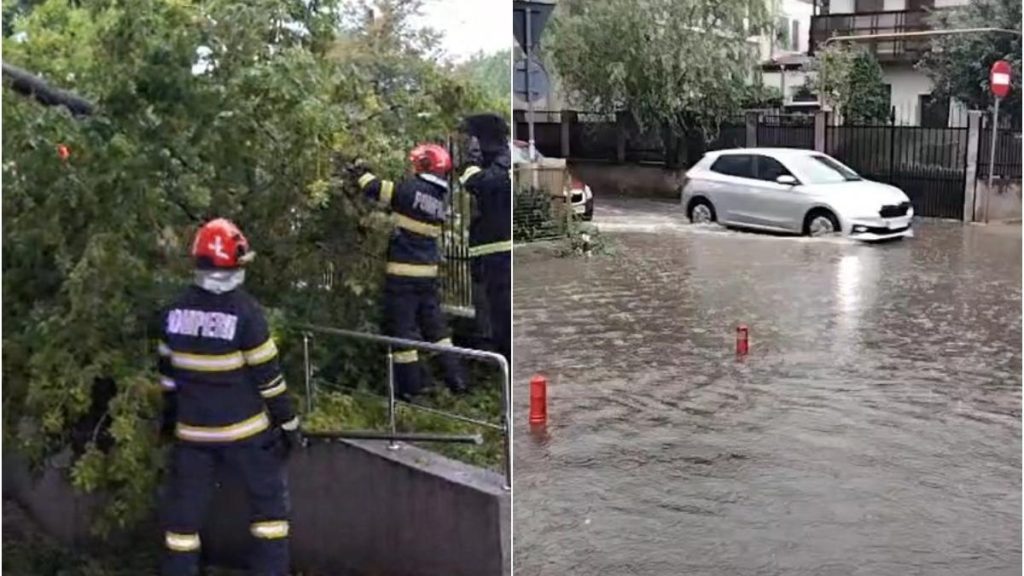 Cod rosu de furtuna puternica la Iasi daune majore