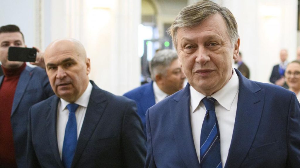 Crin Antonescu refuza pensia speciala pentru Ilie Bolojan