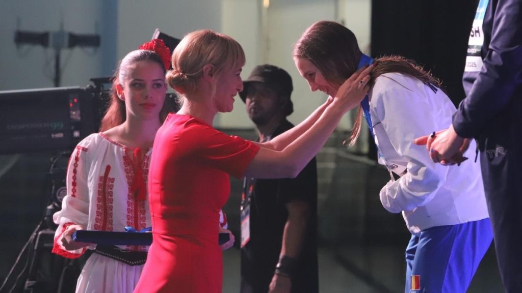 Daria Silisteanu a castigat argint la Campionatul Mondial de inot juniori