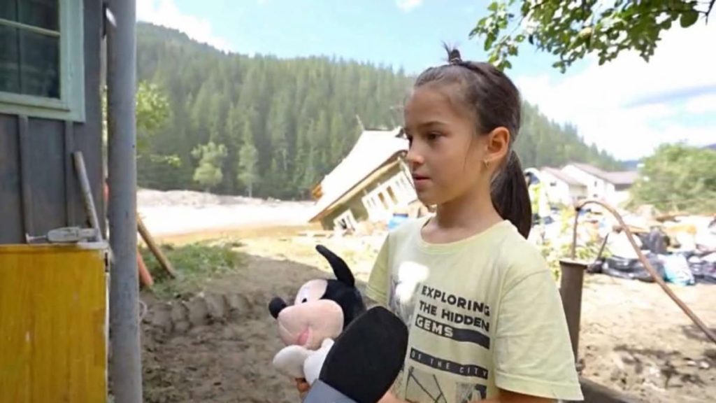 Fetita din Broseni simbol al curajului si eroismului