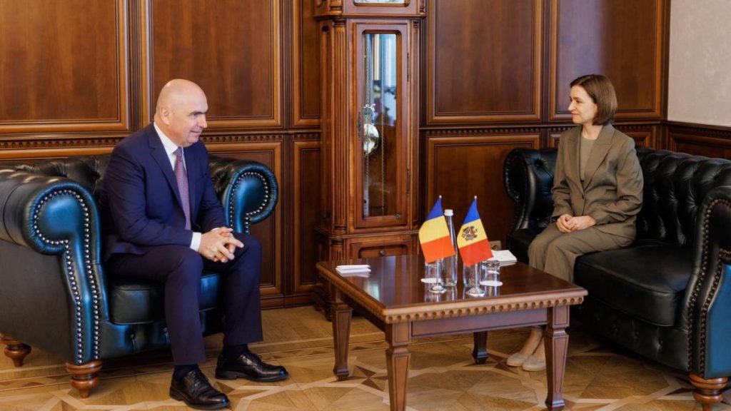 Ilie Bolojan s a intalnit cu Maia Sandu la Chisinau