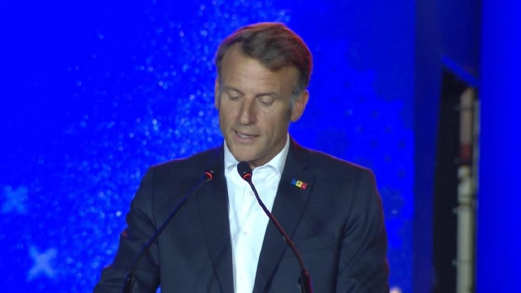 Macron discurs in romana la Chisinau Inima Europei bate mai puternic ca niciodata aici