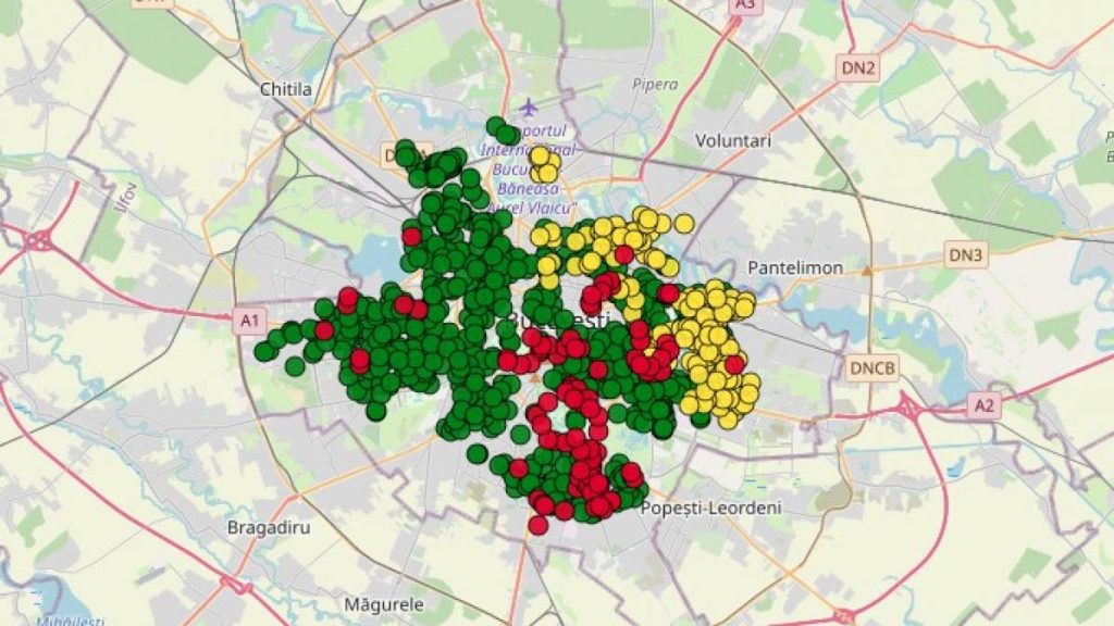 Mii de blocuri din Bucuresti fara apa calda inca