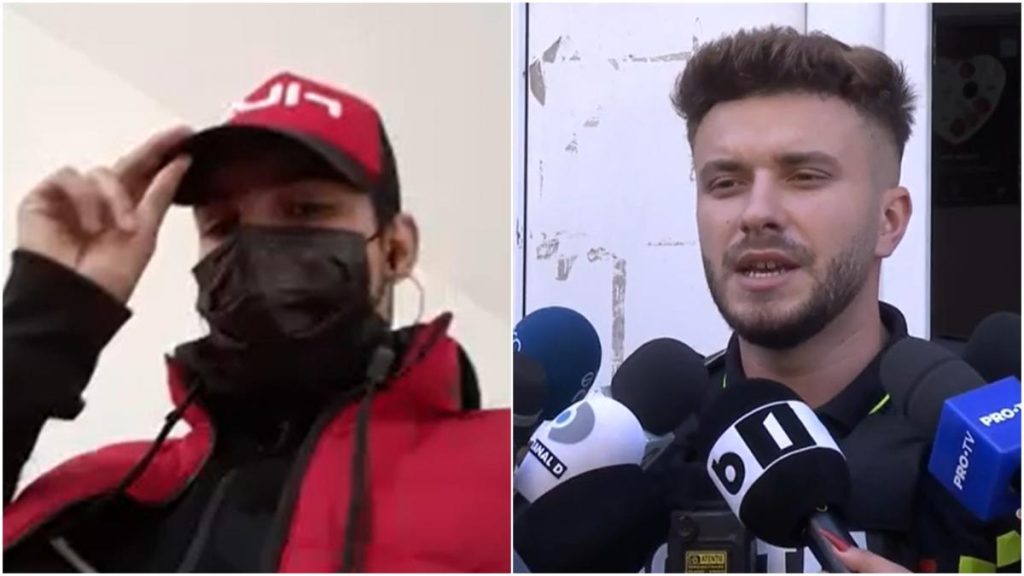 Politistul povesteste cum a prins agresorul livratorului