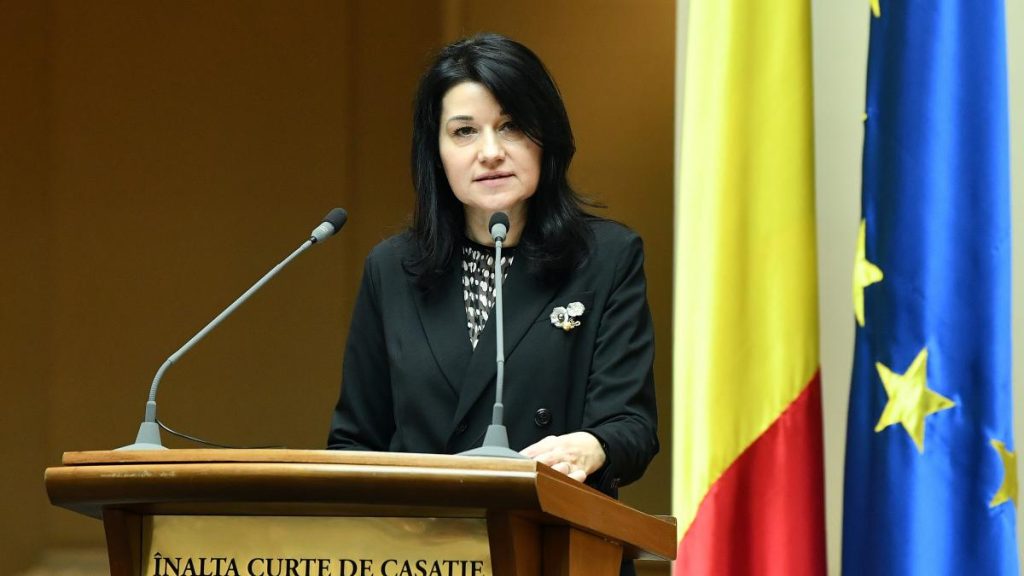Presedinta ICCJ Corina Corbu s a pensionat la 53 de ani