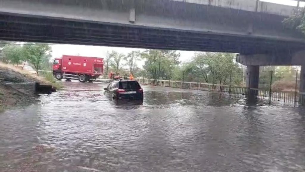 Vama Portile de Fier I a fost inundata dupa ploi