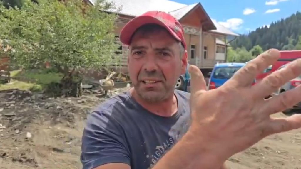 Voluntarii din Broseti suparati Georgescu a venit doar pentru reclama
