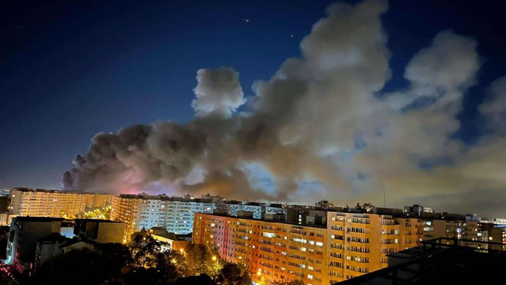 Calitatea aerului in Bucuresti dupa incendiul de la Antefrig