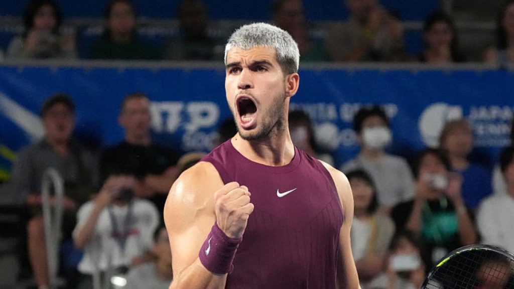 Carlos Alcaraz a câștigat turneul ATP 500 de la Tokyo. Carlos Alcaraz a castigat turneul ATP 500 de la Tokyo