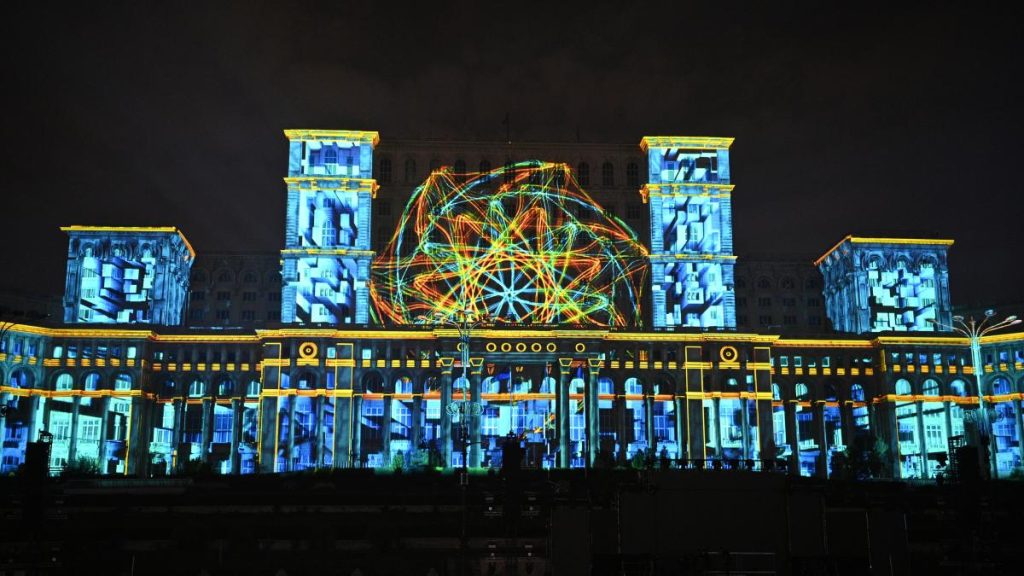 Cel mai mare show de video mapping revine la Bucuresti