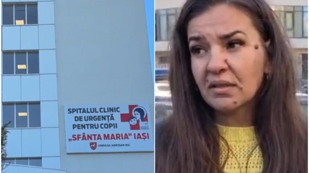 Marturia matusii unui bebelus mort la Spitalul Sf Maria
