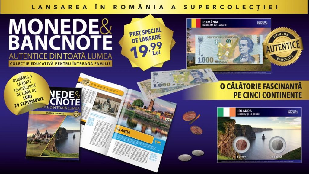 O calatorie fascinanta prin cinci continente cu monede autentice